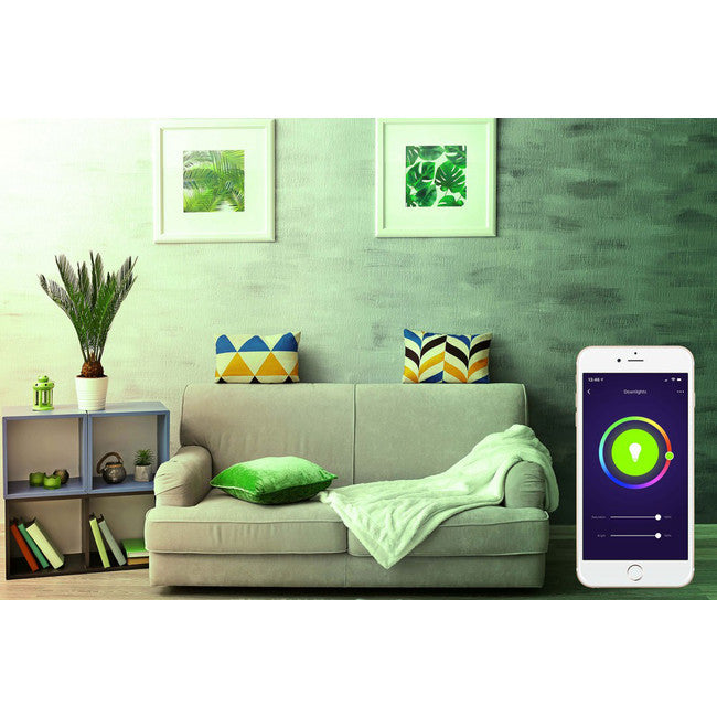 SHE27RGB LASER 10W E27 SMART GLOBE RGB ALEXA GOOGLE HOME 1000LM LASER LSH-E27RGB10W