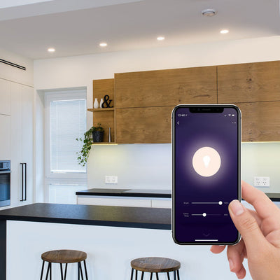 SHGU5.3W 5W GU5.3 SMART DOWNLIGHT WHITE ALEXA GOOGLE HOME 430LM LASER SMT-WWDL53-L