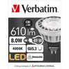 52358 MR16 GU5.3 DIMMABLE 8W 610LM VERBATIM 52358