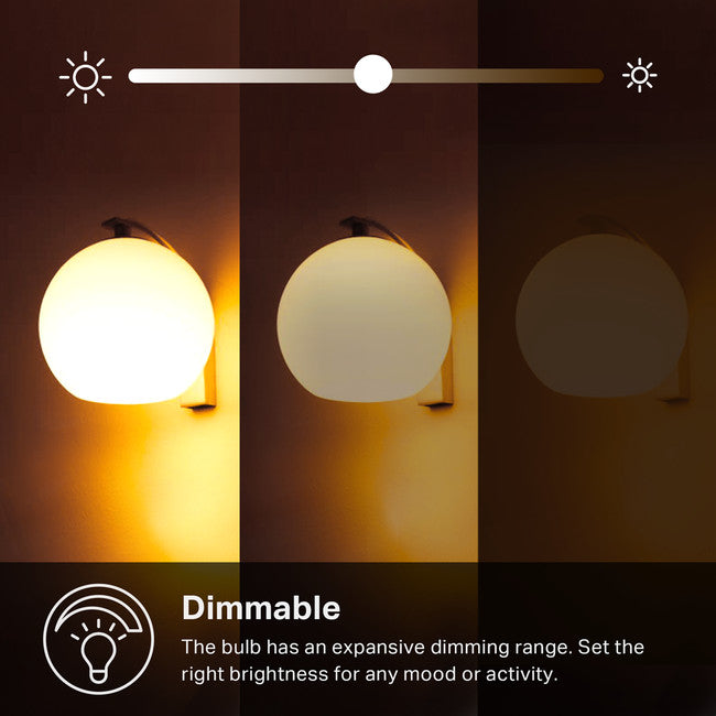 KL50B B22 FILAMENT SMART GLOBE 2700K KASA 800LM TP-LINK KL50B