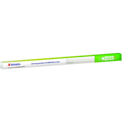 65506 7W T5 LED BATTEN 0.6M 4000K LINKABLE 630LM INTEGRATED VERBATIM 65506
