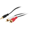 LA1051 1M 3.5MM PLUG TO 2 X RCA STEREO LEAD PRO2