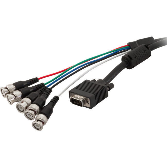 LV1560 VGA PLUG TO 5 BNC PLUG LEAD 2M RGBHV PRO2