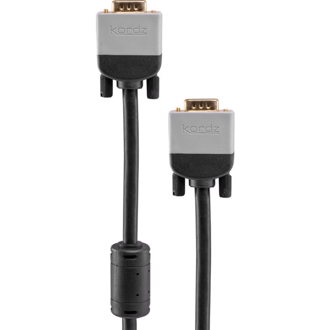 VGA0300 3.0M M/M PRO VGA /DB15 LEAD KORDZ KORDZ PRO-VGA0300