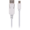 LC6192 DISPLAYPORT TO MINI LEAD - 2M MINI DISPLAYPORT -PLUG TO PLUG 8WARE RC-MDPDP-2