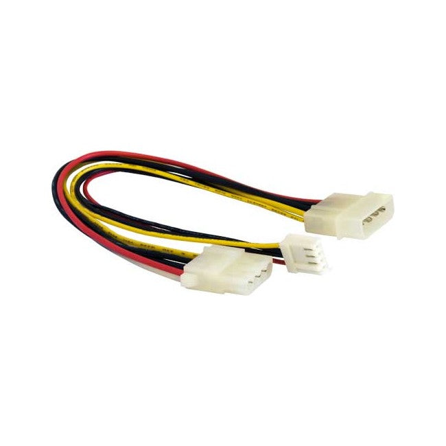 LC6410 - MOLEX M5 PLUG TO F3AND F5 PLUGS - COMPUTER POWER LEAD