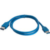 LC7256 USB3.0 USB-A PLUG TO SOCKET 1M EXTENSION LEAD PRO2