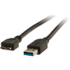 LC7266 USB3.0 MICRO USB-B LEAD - 1M USB-A PLUG TO MICRO USB-B PLUG PRO2 LC7266
