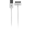 LC7319 IPHONE 30PIN USB LEAD WHITE 1M IPAD CHARGE SYNC IP-USB-DOCK-WH
