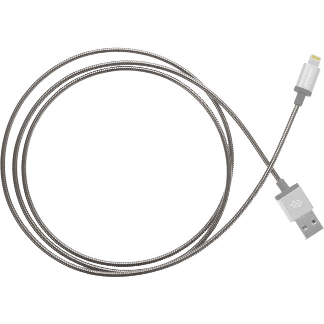 ICA-SLV 1.2M LIGHTNING CABLE SILVER MFI TOUGHLINK MBEAT MB-ICA-SLV