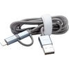 VC08 2-IN-1 LIGHTNING CABLE - 1M MFI VERICO VER-ACC-LIGHTNING-VC