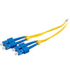 FP7600 SM FIBRE PATCH LEAD SC-SC 2M SINGLE MODE OS2 DX 3.0MM LSZH PRO2