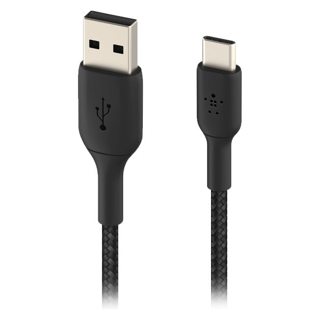 LC7875 BRAIDED USB-C TO USB-A LEAD 1M BOOSTCHARGE BELKIN 27727875