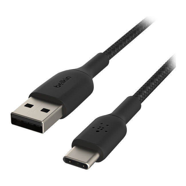 LC7875 BRAIDED USB-C TO USB-A LEAD 1M BOOSTCHARGE BELKIN 27727875
