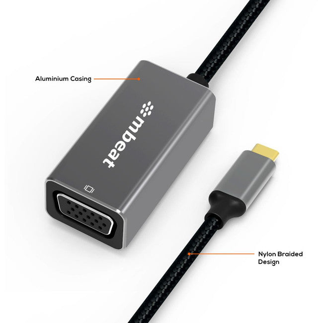 LC7972 - USB-C TO VGA ADAPTER - TOUGHLINK - MBEAT