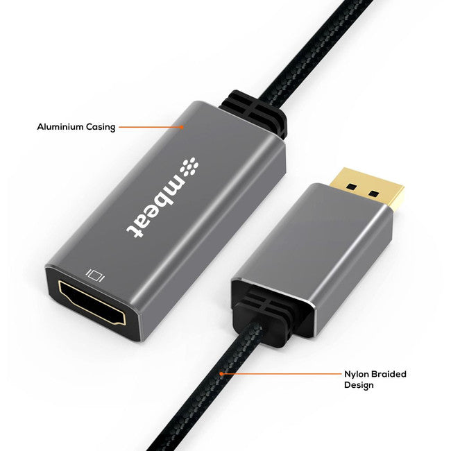 LC7982 - DISPLAY PORT TO HDMI ADAPTER - 4K TOUGHLINK - MBEAT