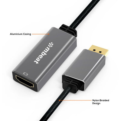 LC7982 - DISPLAY PORT TO HDMI ADAPTER - 4K TOUGHLINK - MBEAT