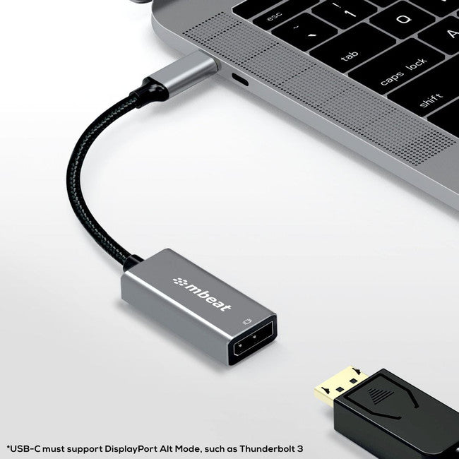 LC7984 - 4K USB-C TO DISPLAY PORT ADAPTER - TOUGHLINK - MBEAT