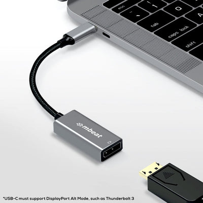 LC7984 - 4K USB-C TO DISPLAY PORT ADAPTER - TOUGHLINK - MBEAT