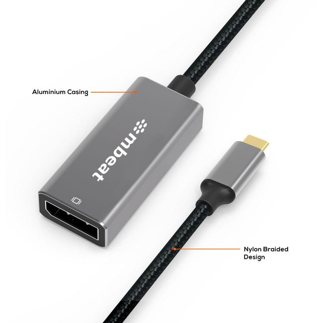 LC7984 - 4K USB-C TO DISPLAY PORT ADAPTER - TOUGHLINK - MBEAT