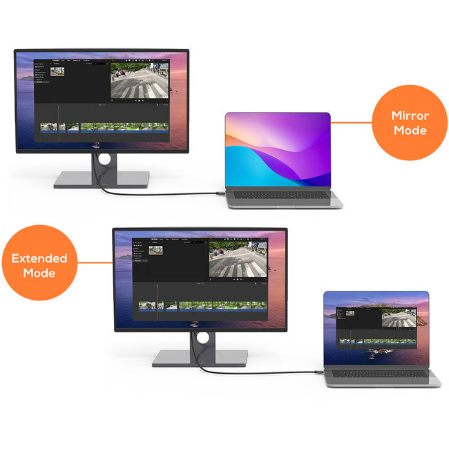 LC7990 - 1.8M MINI DISPLAY PORT TO HDMI - 4K TOUGHLINK - MBEAT