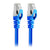 LC8002 50CM CAT7 10GBE ETHERNET CABLE BLUE TRIPLE SHIELDING CRUXTEC 27728002