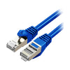 LC8008 3M CAT7 10GBE ETHERNET CABLE BLUE TRIPLE SHIELDING CRUXTEC 27728008