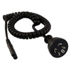 C720AC CURLY FIG-8 MAINS LEAD - 2M FIGURE 8 IEC- C7 FIG8 DOSS