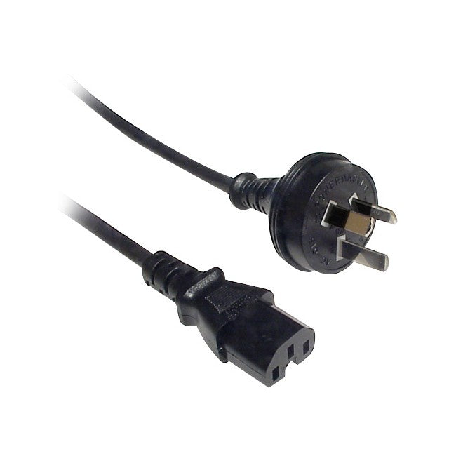 K9HT-1MB - 1M HIGH TEMP NOTCHED IEC LEAD - HOT APPLIANCE CORD IEC-C15 - DOSS
