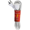 EXL7M 7M POWER EXTENSION LEAD WHITE DOSS DOSS