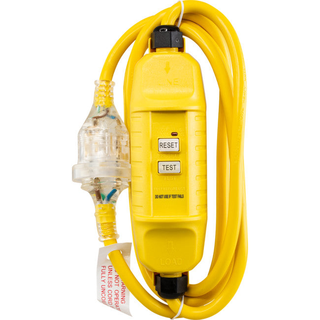 UR240RCD LEAD WITH RCD SAFETY SWITCH 2M 10A PLUG INLINE RCD ULTRACHARGE UR240RCD