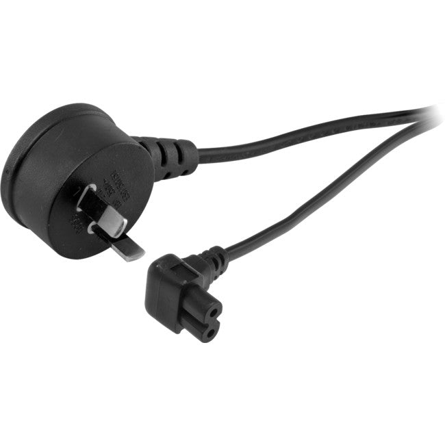R720ACR - 2M 240V AC MAINS FIGURE 8 - IEC-C7 RIGHT ANGLE BOTH ENDS - DOSS