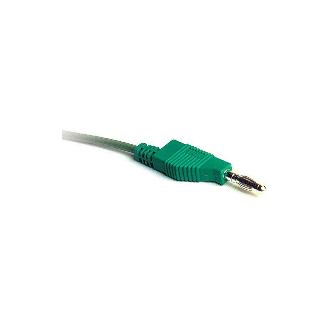 SML100GRN 1M GREEN BANANA TEST LEAD SILIVOLT GREEN SILICON MULTI CONTACT 647288.100.25