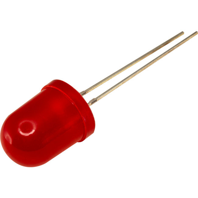 TLHR0400 RED-LED DIFF-10MM 5MCD 10MM RED LED GLOBE ZD-0200