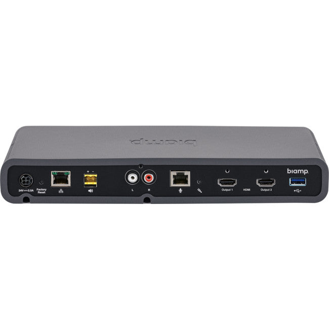 DEVSCR20C CONFERENCING HUB & CEILING MIC DEVIO BUNDLE - WEB BASED BIAMP BIA-DEVSCR20C