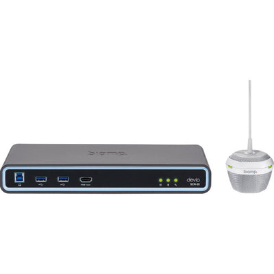 DEVSCR20C CONFERENCING HUB & CEILING MIC DEVIO BUNDLE - WEB BASED BIAMP BIA-DEVSCR20C