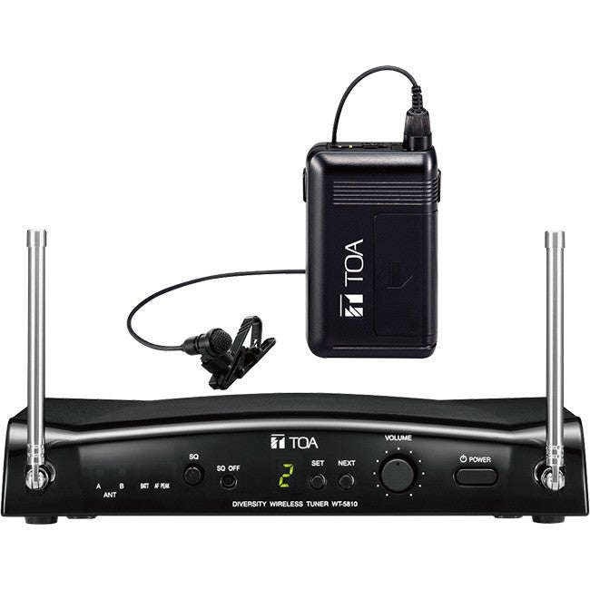 WS5325M WIRELESS LAPEL MICROPHONE KIT TOA TOA 487499