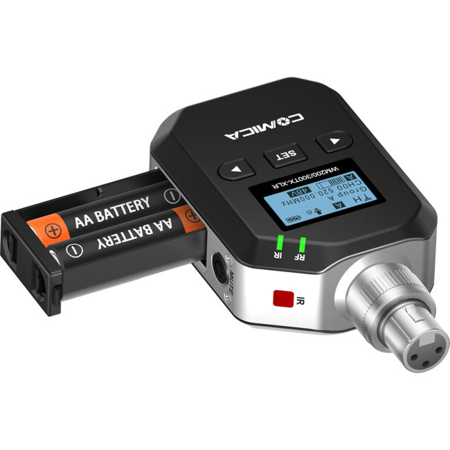 WM300XLR UHF 96CH WIRELESS MICROPHONE WITH XLR TRANSMITTER COMICA CVM-WM200/300XLR