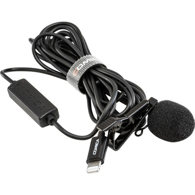 V01SPMI LAVALIER MICROPHONE FOR IPHONE WITH LIGHTNING INTERFACE 2.5M COMICA CVM-V01SPMI 2.5M