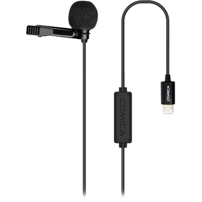 V01SPMI LAVALIER MICROPHONE FOR IPHONE WITH LIGHTNING INTERFACE 2.5M COMICA CVM-V01SPMI 2.5M