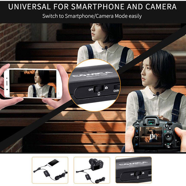 LAVV05 LAVALIER MICROPHONE 3.5MM SINGLE COMICA SIG.LAV V05