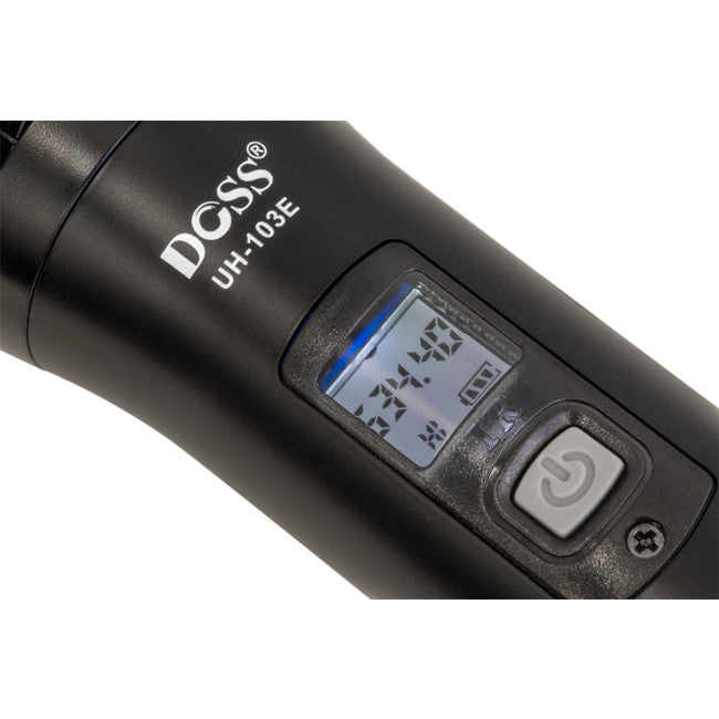 UH103E HANDHELD MIC FOR UHF103E 203E MICROPHONE ONLY WIRELESS UHF DOSS