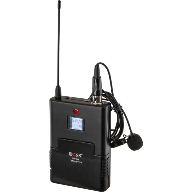 UB104E - BODY PK LAPEL MIC FOR UHF103E - DOSS