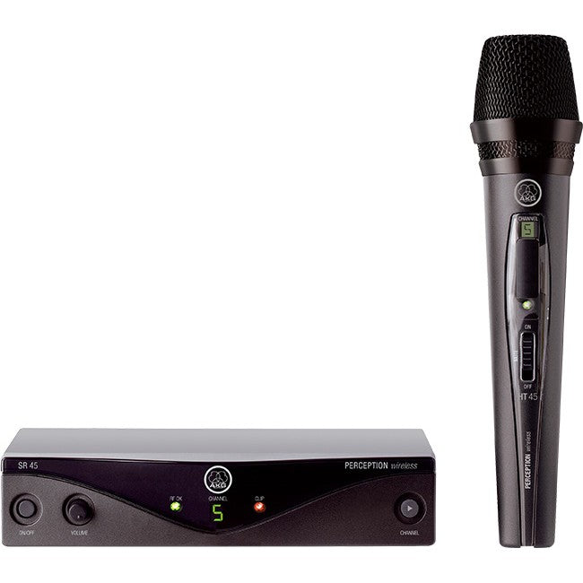 PW45HTA WIRELESS MICROPHONE SYSTEM HAND HELD MIC- VOCAL SET AKG AKG PW45HTA