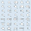 BD438 PNP 4A 45V 36W   T0126 BD438