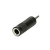 Adapter 3.5mm Male Stereo Jack to 6.35mm 1/4" Female Socket Hifi Headphones Jack Converter