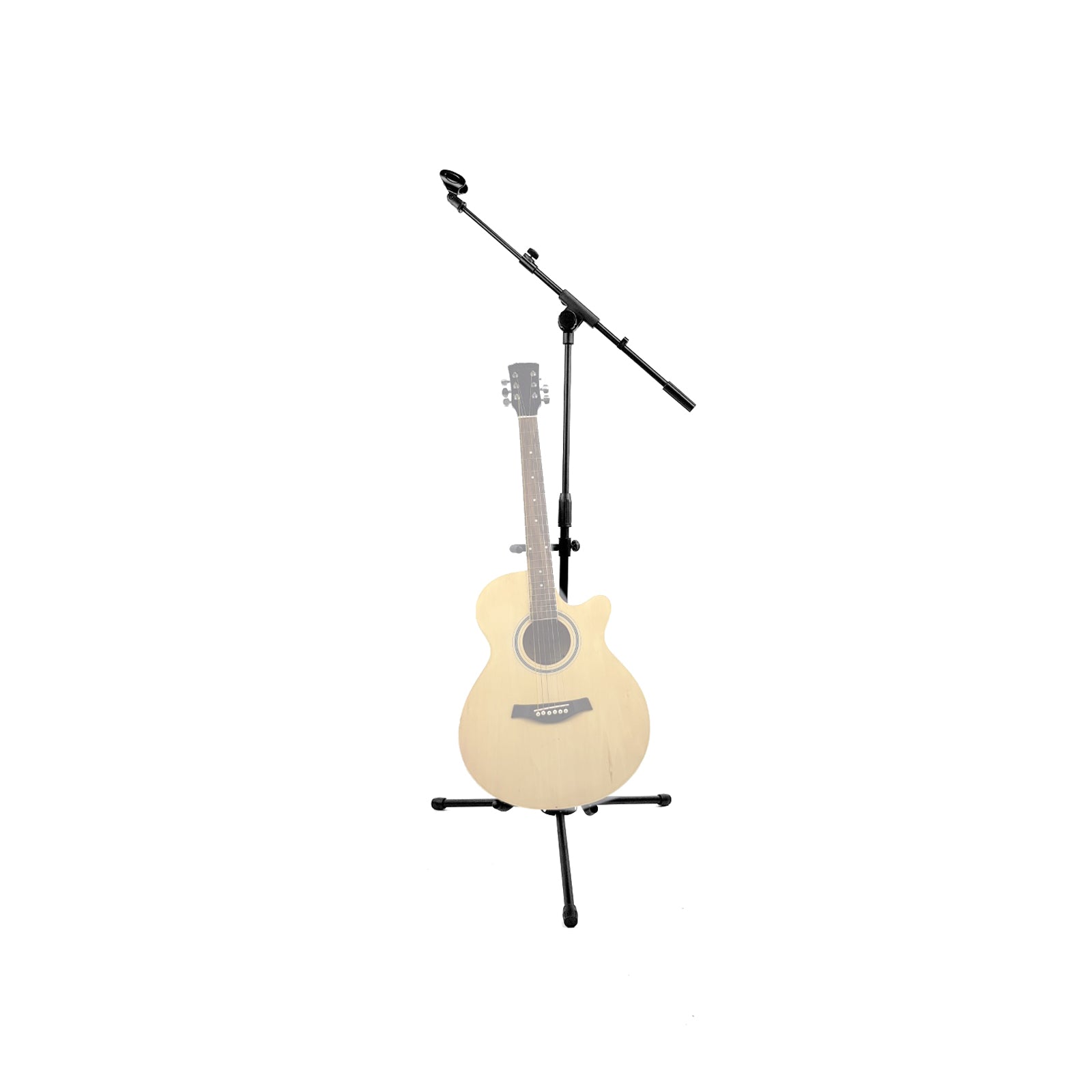 Mic & Musical Instrument Stand Mount Holder Combo Suits Microphone Guitar Violin Ukulele