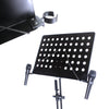 2 in 1 Microphone Mic & Sheet Music Stand + Mic Holders Full size Combo