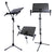 2 in 1 Microphone Mic & Sheet Music Stand + Mic Holders Full size Combo