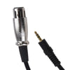 3.5mm to XLR Female Stereo headphone Jack PC Camera Laptop to Mixer Speaker